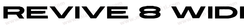 Revive 8 Wide BoldItalic字体转换
